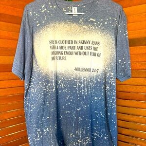 Blue Graphic T-Shirt